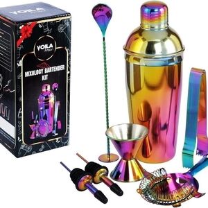Voila Mixology Bartender Kit in Iridescent Colors
